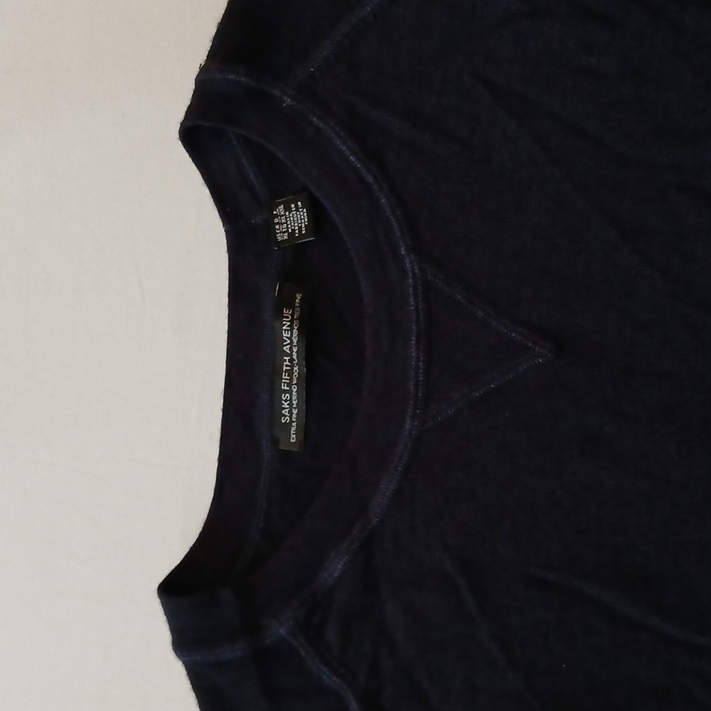 Saks 5th Avenue Merino Wool Sweater - Picture 3 of 12